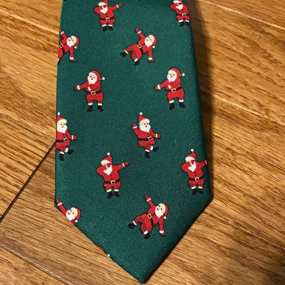 Festive Holiday ties (Holly  & Santa designs) - Picture 10 of 12